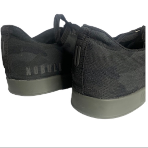NOBULL Sneakers Black Camo Womens 8.5 Mens 7 Unisex Canvas Trainer  - Picture 7 of 13